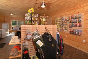 Fishing gear and tackle available at our pro tackle shop.