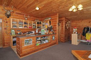 The bait & tackle shop at One Man Lake