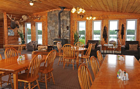 Lodge dining room.