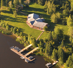 Fly-in to one of Halley's all-inclusive lodges.