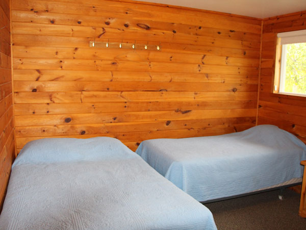 Cabin 1 beds