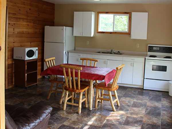 Cabin 6 kitchen